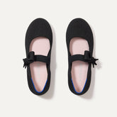 The Kids Tux Bow Mary Jane - Black