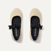 The Kids Tux Bow Mary Jane - Ivory