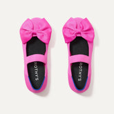 The Kids Big Bow Mary Jane - Dragon Fruit