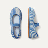 The Mini Mary Jane (for Kids) - Blueberry Stripe